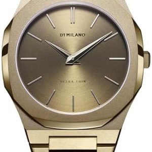 D1 Milano Herrklocka UTBJ36 Ultra Thin Grön/Stål Ø40 mm