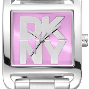 DKNY Damklocka DK1L001M0035 City Maxi Rosa/Stål 37x29 mm