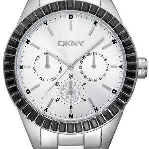 DKNY Damklocka DK1L027M0035 Nolita Multi Glitz Silverfärgad/Stål