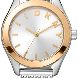 DKNY Damklocka DK1L032M0045 Astoria Logo Silverfärgad/Stål ⌀34 mm