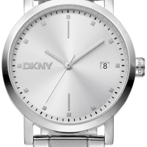 DKNY Damklocka DK1L036M0045 Soho Midi Silverfärgad/Stål ⌀34 mm