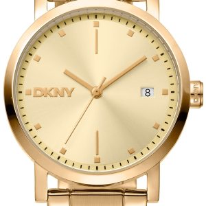 DKNY Damklocka DK1L036M0065 Soho Midi Guldtonad/Guldtonat stål ⌀34