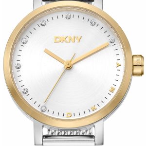 DKNY Damklocka DK1L037M0055 Soho Mini Silverfärgad/Stål Ø30 mm
