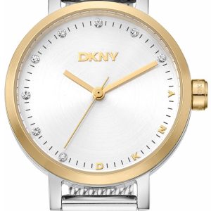 DKNY Damklocka DK1L037M0055 Soho Mini Silverfärgad/Stål Ø30 mm