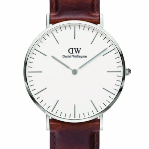Daniel Wellington Classic St Mawes Silver 40mm
