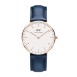 daniel wellington dw klocka 40mm classic somerset rose gold