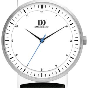 Danish Design Herrklocka IQ12Q1189 Dress Vit/Läder ⌀41 mm