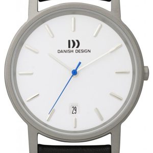 Danish Design Herrklocka IQ12Q171 Dress Vit/Läder ⌀34 mm