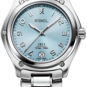 Ebel 1911 Damklocka 1216578 Blå/Stål ⌀34 mm