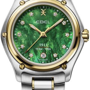 Ebel 1911 Damklocka 1216663 Turkos/18 karat gult guld ⌀34 mm