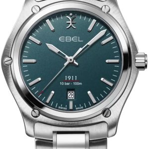 Ebel 1911 Herrklocka 1216585 Blå/Stål Ø42 mm