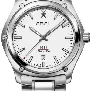 Ebel 1911 Herrklocka 1216607 Vit/Stål Ø42 mm