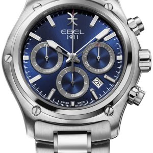 Ebel 1911 Herrklocka 1216618 Blå/Stål Ø44 mm