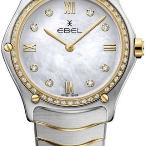 Ebel Damklocka 1216390A Classic Vit/18 karat gult guld Ø29 mm