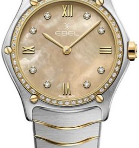 Ebel Damklocka 1216489A Classic Beige/18 karat gult guld Ø29 mm