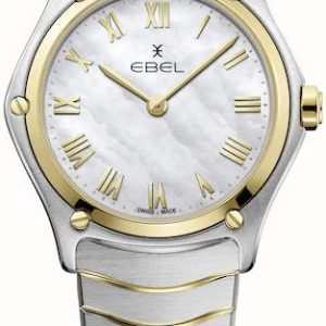 Ebel Damklocka 1216539 Classic Vit/18 karat gult guld Ø29 mm