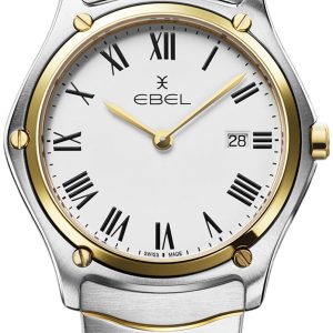 Ebel Damklocka 1216653 Classic Vit/18 karat gult guld ⌀37 mm