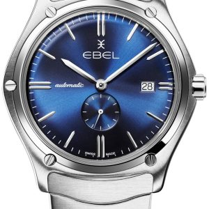 Ebel Herrklocka 1216657 Classic Blå/Stål Ø42 mm