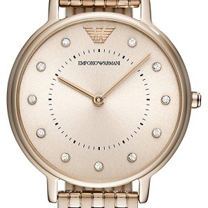 Emporio Armani Damklocka AR11062 Roséguldstonat stål Ø32 mm
