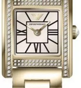 Emporio Armani Damklocka AR11663 Genni Guld/Gulguldtonat stål