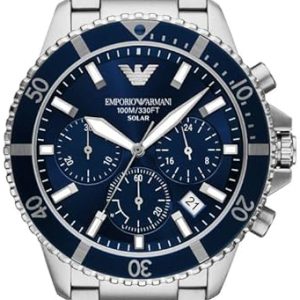 Emporio Armani Herrklocka AR11681 Explorer Blå/Stål Ø43.5 mm