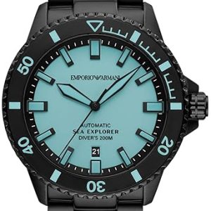 Emporio Armani Herrklocka AR60084 Sea Explorer Blå/Stål Ø42 mm