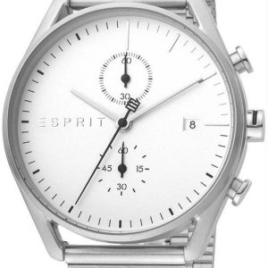 Esprit Herrklocka ES1G098M0055 Vit/Stål ⌀41 mm