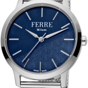 Ferrè Milano Damklocka FM1L152M0051 Donna Sara Blå/Stål ⌀32 mm