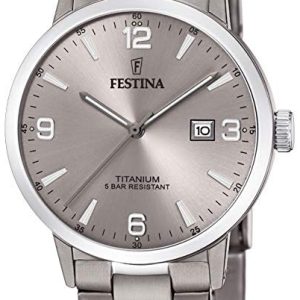 Festina Damklocka F20436-2 Grå/Titan ⌀32 mm
