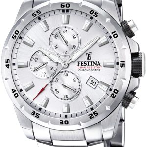 Festina Herrklocka F20463-1 Sport Silverfärgad/Stål ⌀45 mm