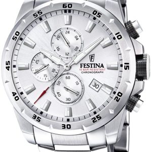 Festina Herrklocka F20463-1 Sport Silverfärgad/Stål ⌀45 mm