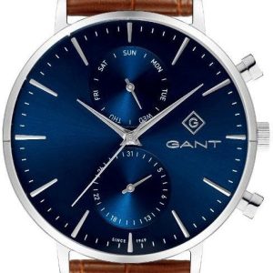 Gant Herrklocka G121019 Park Hill Ii Blå/Läder Ø43.5 mm