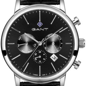 Gant Herrklocka G132006 Svart/Läder Ø42 mm