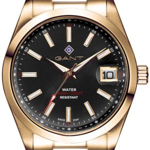 Gant Herrklocka G161014 Eastham Svart/Roséguldstonat stål Ø42 mm