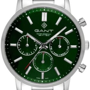 Gant Herrklocka G191003 East Hill Grön/Stål Ø42.5 mm