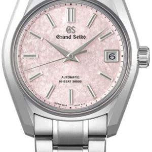 Grand Seiko Herrklocka SBGH341G Heritage Collection Rosa/Titan ⌀38 mm