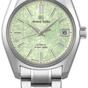 Grand Seiko Herrklocka SBGH343G Heritage Collection Grön/Titan ⌀38