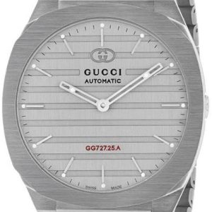 Gucci 25H Herrklocka YA163302 Grå/Stål ⌀40 mm