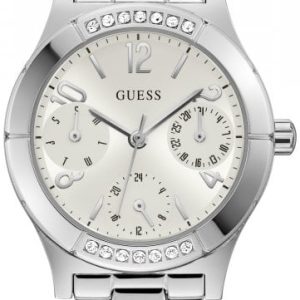 Guess Damklocka GW0413L1 Piper Silverfärgad/Stål Ø29 mm