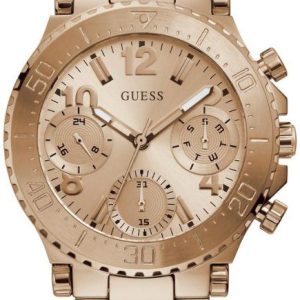 Guess Damklocka GW0465L2 Cosmic Roséguldstonad/Roséguldstonat stål