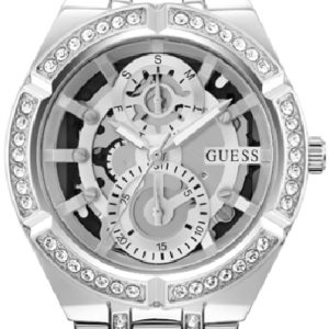Guess Damklocka GW0604L1 Allara Skelettskuren/Stål Ø36 mm