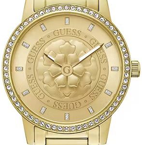 Guess Damklocka GW0747L2 Petal Guld/Gulguldtonat stål Ø36 mm