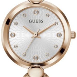 Guess Damklocka GW0757L3 Stardom Silverfärgad/Roséguldstonat stål