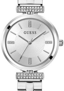 Guess Damklocka GW0762L1 Array Silverfärgad/Stål Ø28 mm