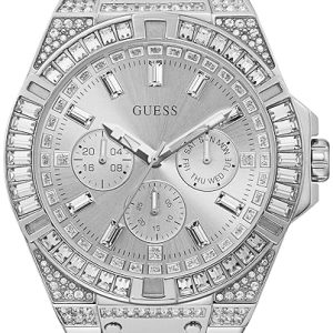 Guess Herrklocka GW0209G1 Zeus Silverfärgad/Stål Ø47 mm