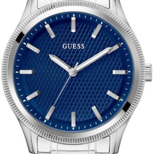 Guess Herrklocka GW0626G1 Dress Blå/Stål Ø44 mm