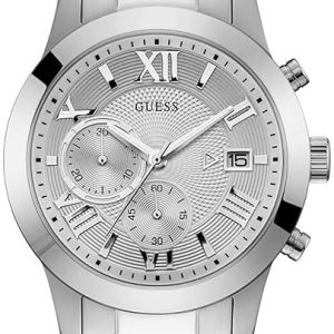 Guess Herrklocka W0668G7 Atlas Silverfärgad/Stål Ø45 mm