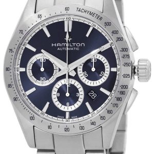 Hamilton Herrklocka H36616140 Jazzmaster Performer Blå/Stål ⌀42 mm