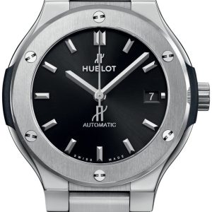 Hublot 568.NX.1470.NX Classic Fusion Svart/Titan ⌀38 mm