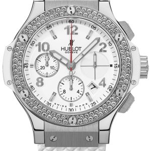 Hublot Damklocka 342.SE.230.RW.114 Big Bang Vit/Gummi ⌀41 mm
